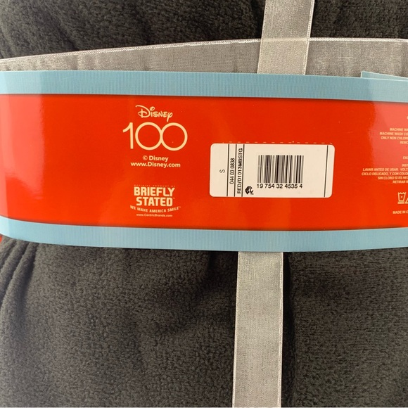 NWT Men’s Small Disney 100 Mickey Mouse Union Suit W/Ears Fleece Winter Pajamas - Picture 6 of 8